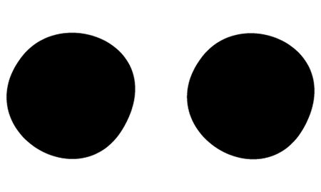 Löta Brand Icon of Two Black Dots 